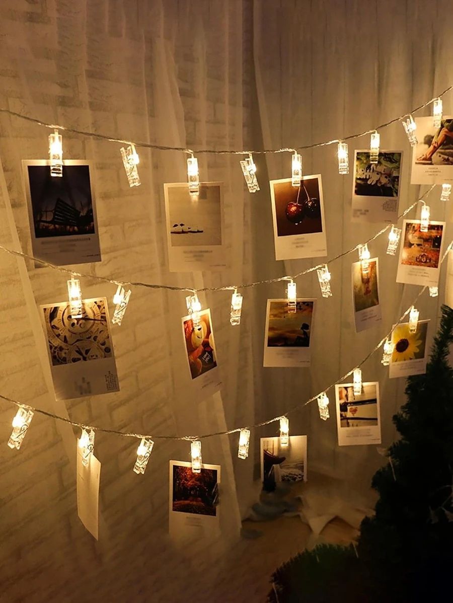 Led Photo Clips String